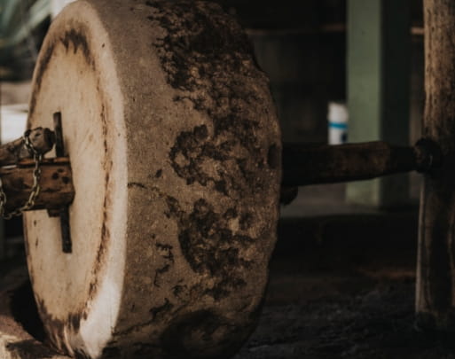 Mezcal Unión - Proceso de producción Molienda